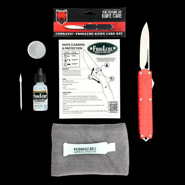 Cobratec Froglube Knife Care Kit #FLKCK