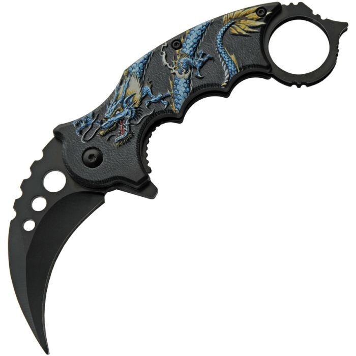 Rite Edge Dragon Linerlock A/O Blue