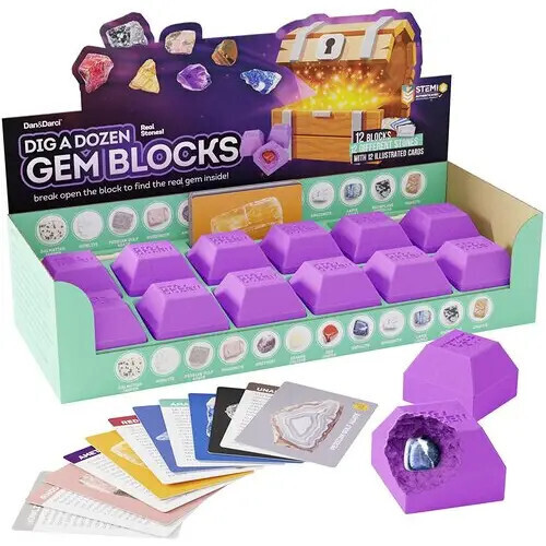 Dig a Dozen Gem Blocks #9871