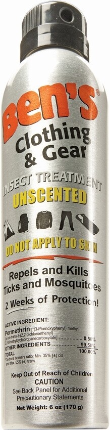 Bens Insect Treatment Clothing &amp; Gear