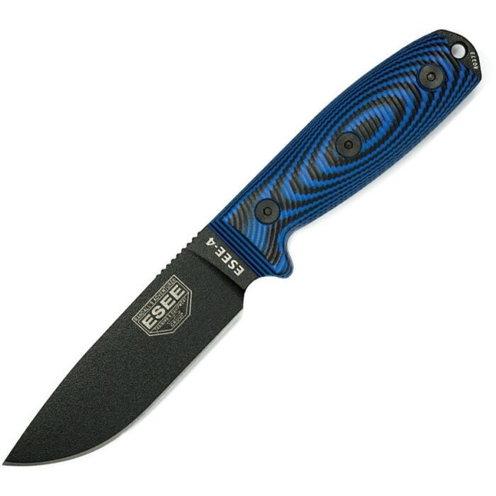 Esee Model 4 3D Fixed Blade Blue