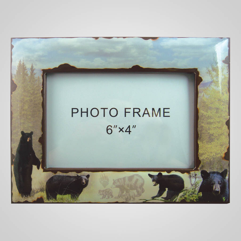 19211 - Black Bear Photo Frame