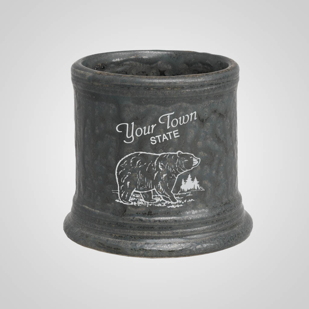 Hammered Pewter Look Shot Glass #19295