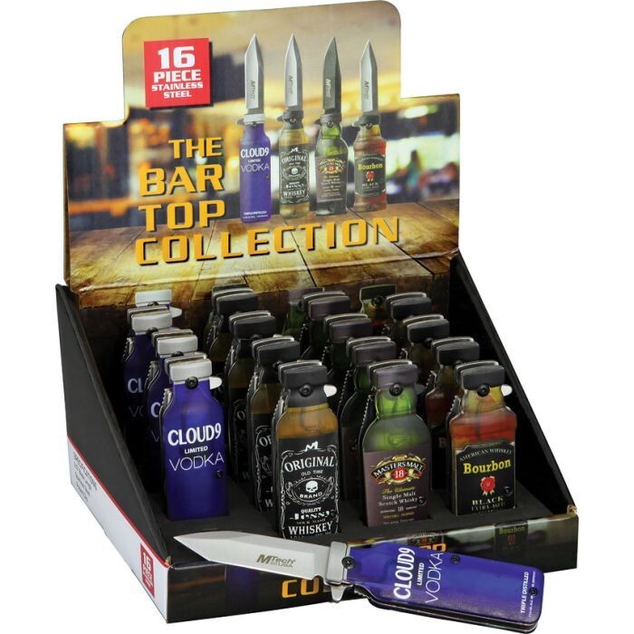 The Bar Top Collection Spirits Linerlock Knife #MT-A1190POP