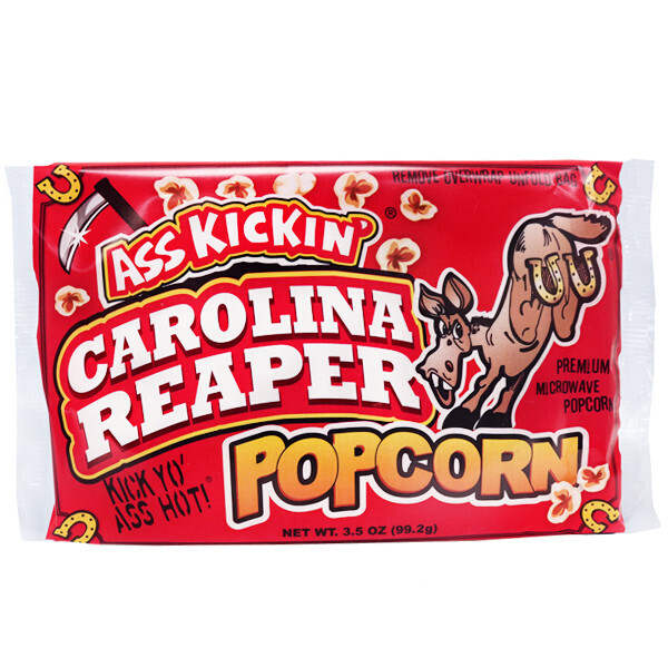Ass Kickin’ Carolina Reaper Popcorn