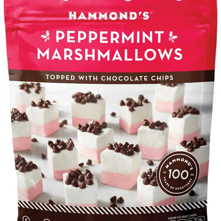 Hammond's Peppermint Marshmallows 4 oz.