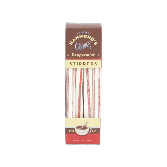 Hammond's Natural Peppermint Cocoa Stirrers