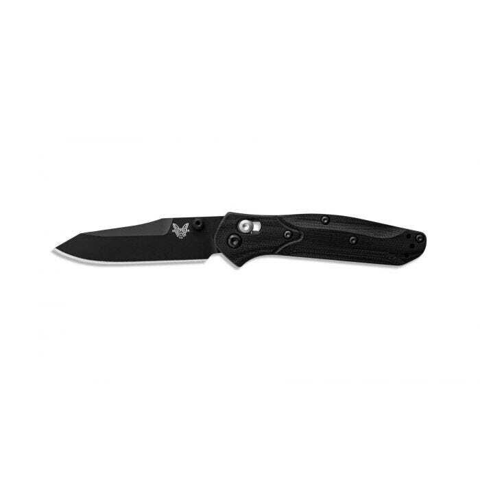 Benchmade 945BK-1 Mini Osborne AXIS Lock Knife Black G-10 (2.9" Black)