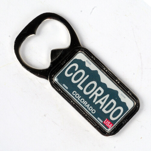 Magnet – License Bottle Opener – Colorado – 1124CO