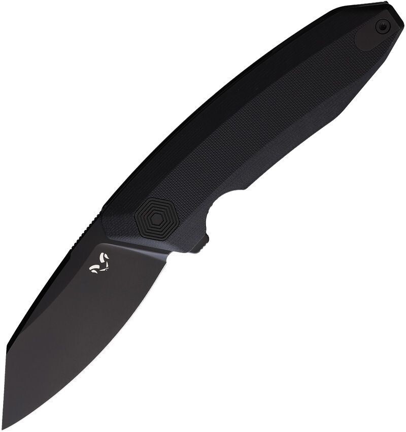Damned Designs Wraith Linerlock Black G10