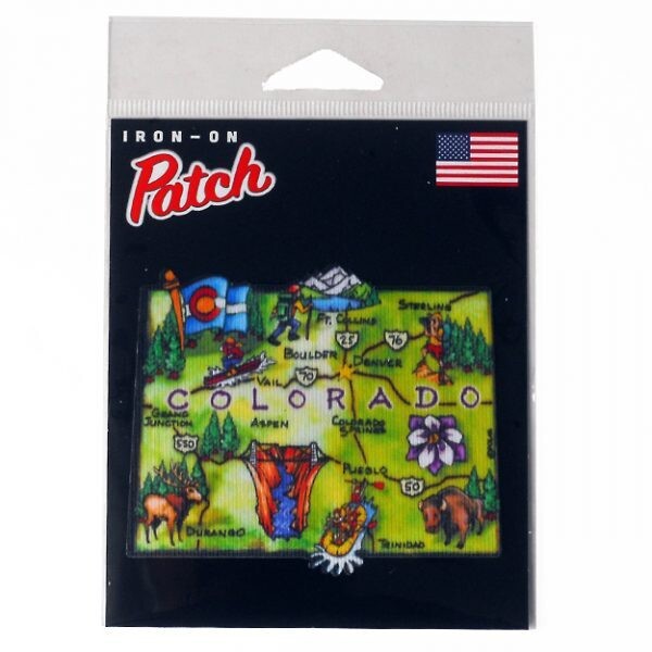 Patch (iron on) Map CO – 1947C