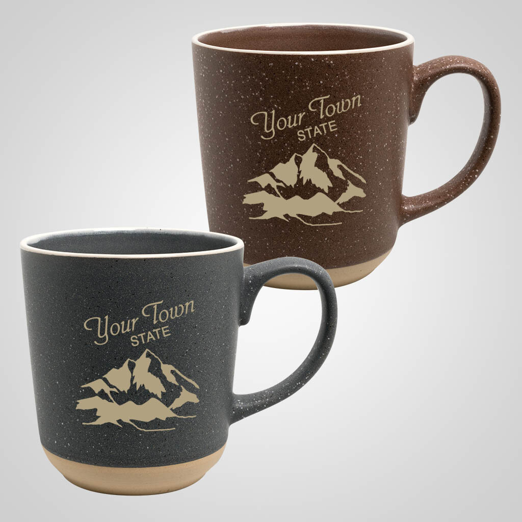 Earth Toned Speckle Mug  #19749