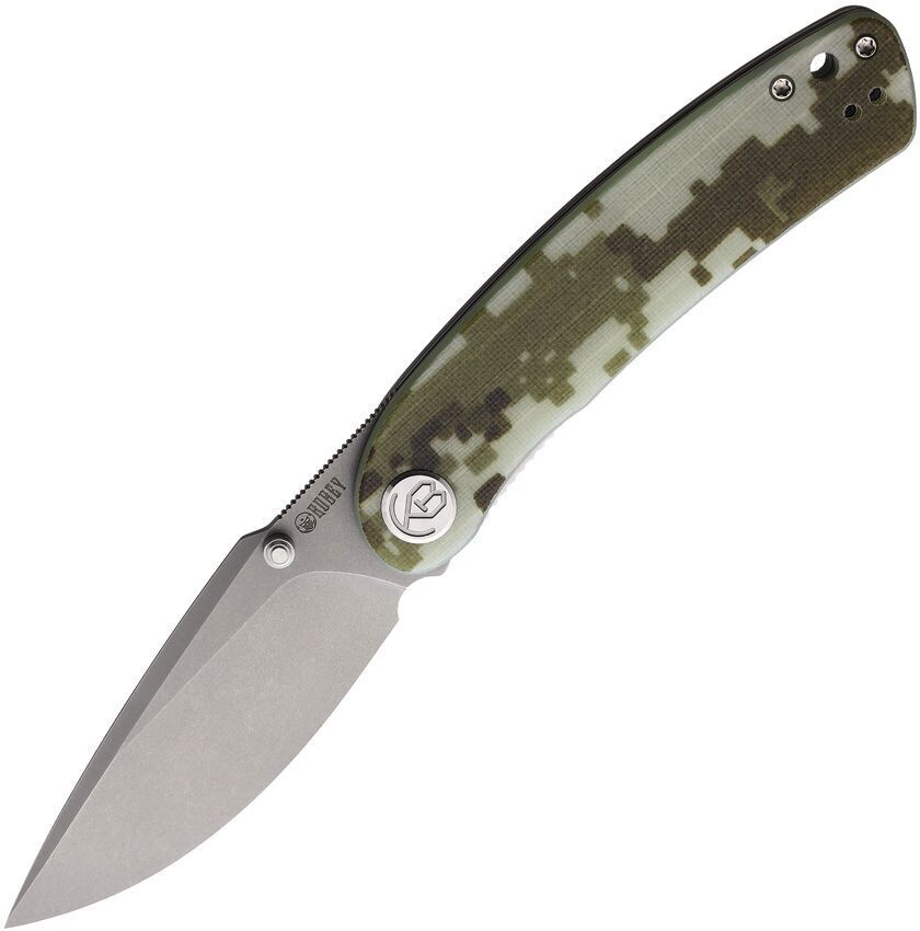 Kubey Momentum Linerlock Camo