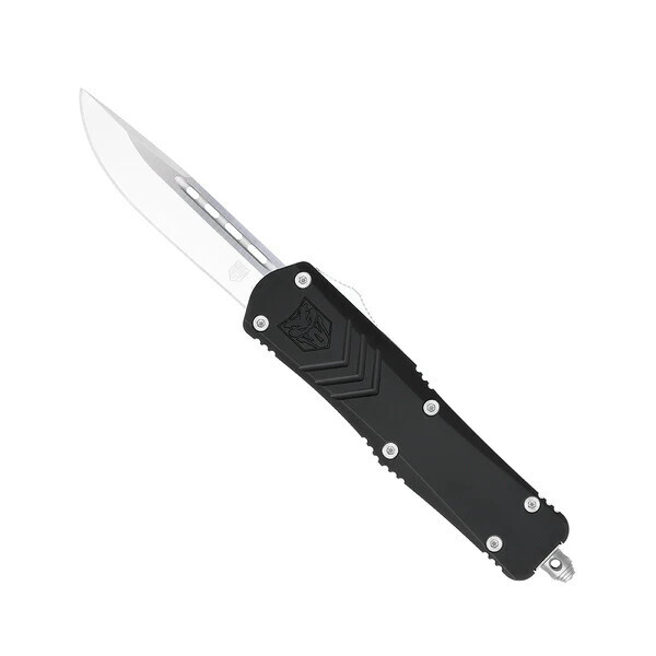 CobraTec FS-X OTF Knife Drop Tip Medium, Color: Black, Blade Type: Dagger