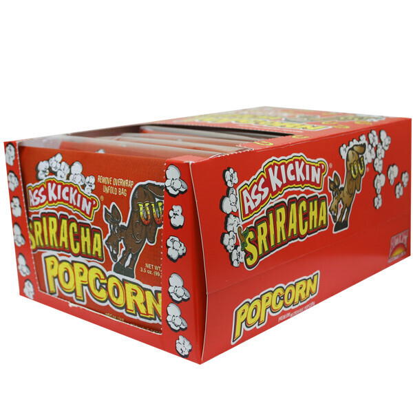 Ass Kickin’ Sriracha Popcorn