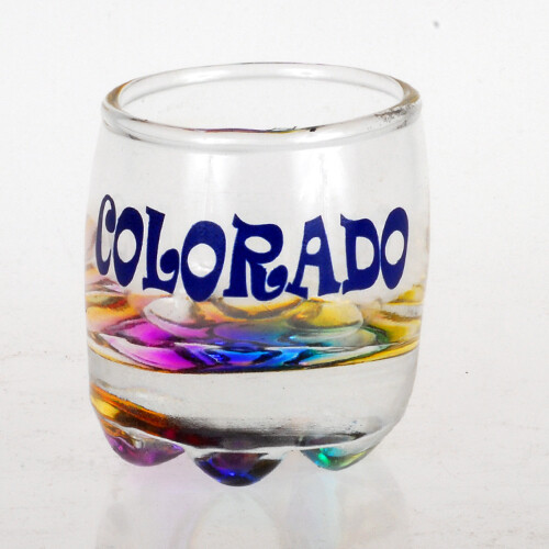 Shot Glasses – Tie Dye – Colorado – 1763CO