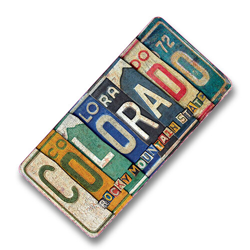 Magnet – License Plate Art – Colorado – 1184C