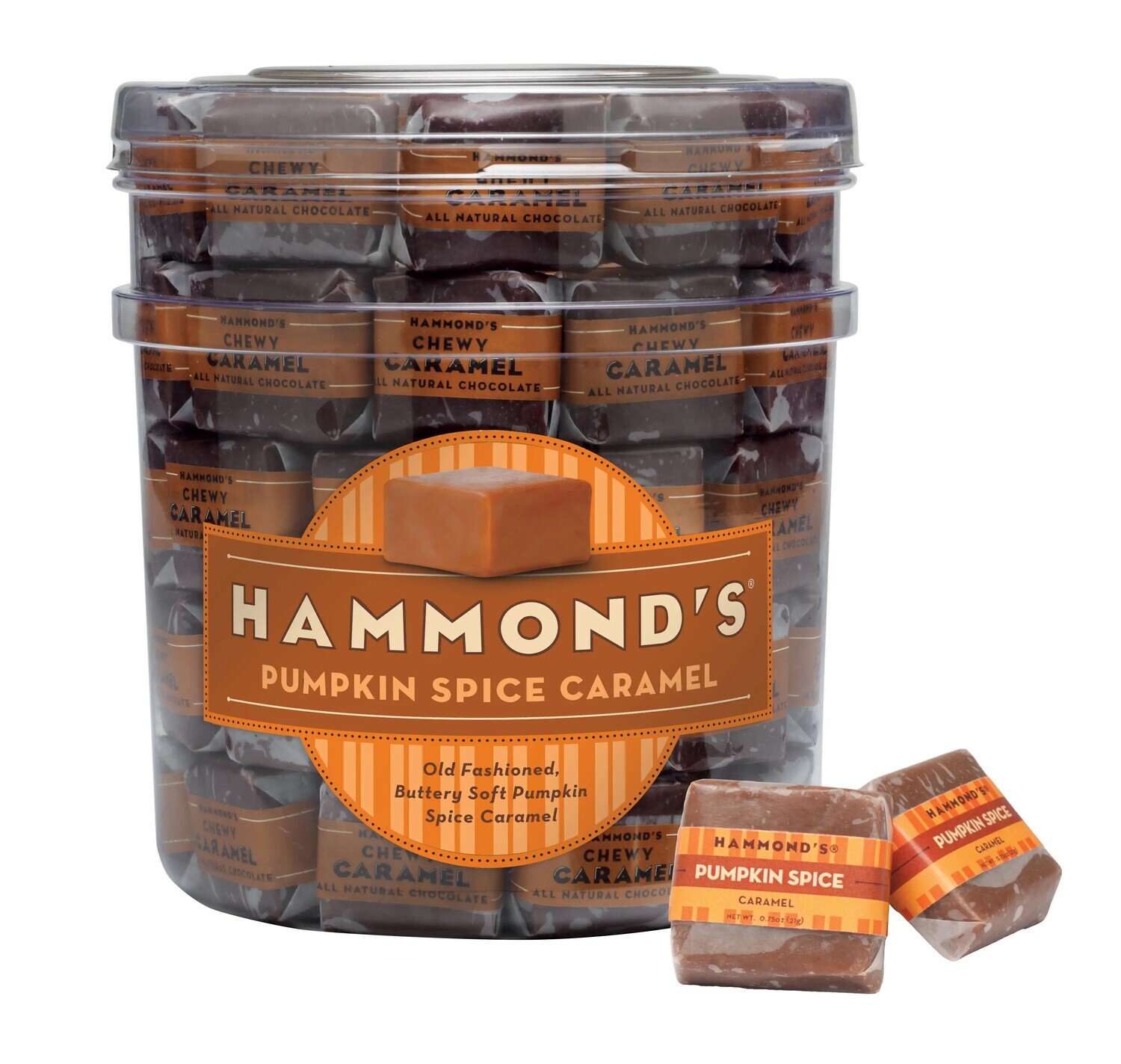 Hammond's Single Wrap Caramel Pumpkin Spice