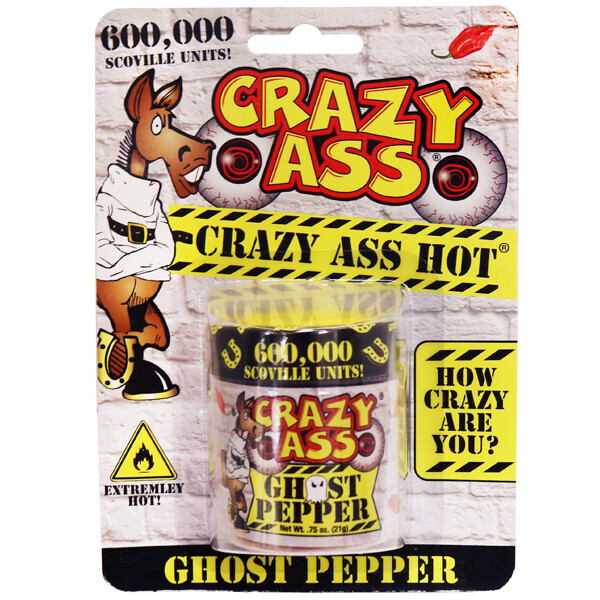 Crazy Ass Pure Ground Ghost Pepper 600,000 SHU