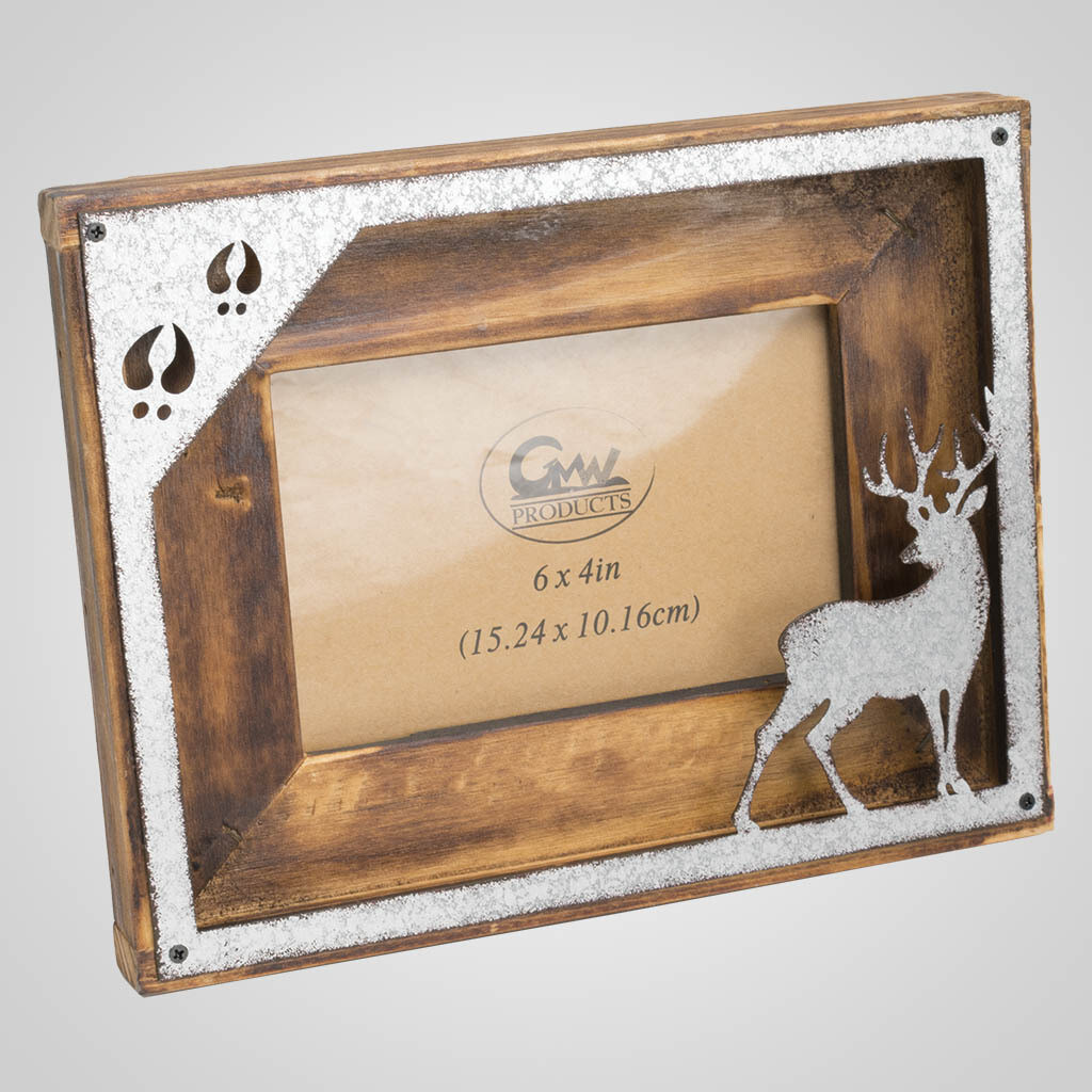 63446 - Deer Outline Picture Frame