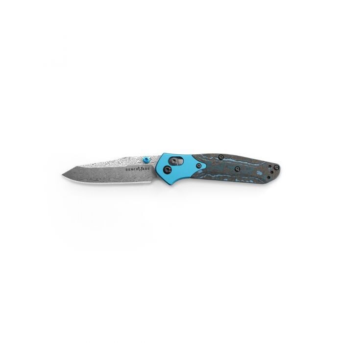 Benchmade Mini Osborne Gold Class Arctic Storm Carbon Fiber (2.9" Dam) 945-221