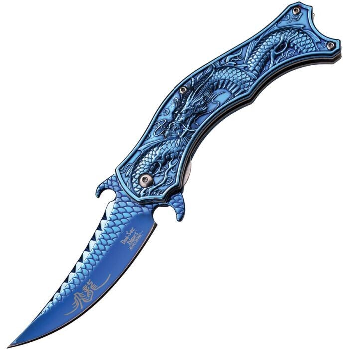 Dark Side Dragon Linerlock A/O Blue