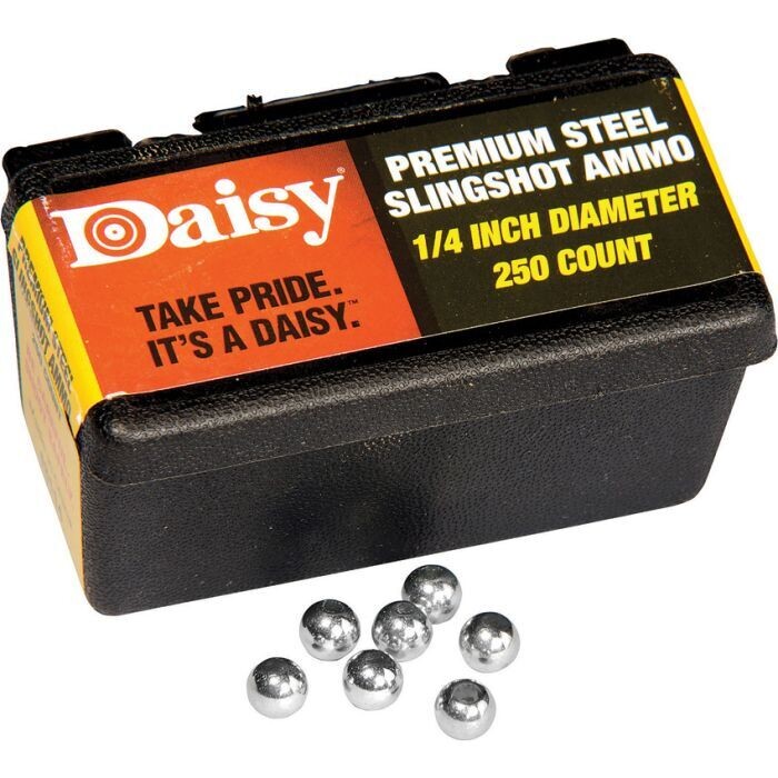 Daisy Steel Slingshot Ammo .25in
