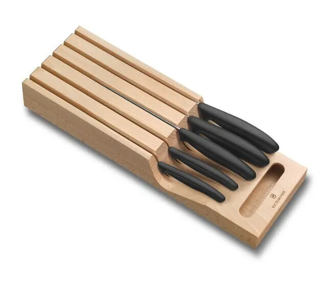 Victorinox 5-Piece in Drawer Knife Holder Set