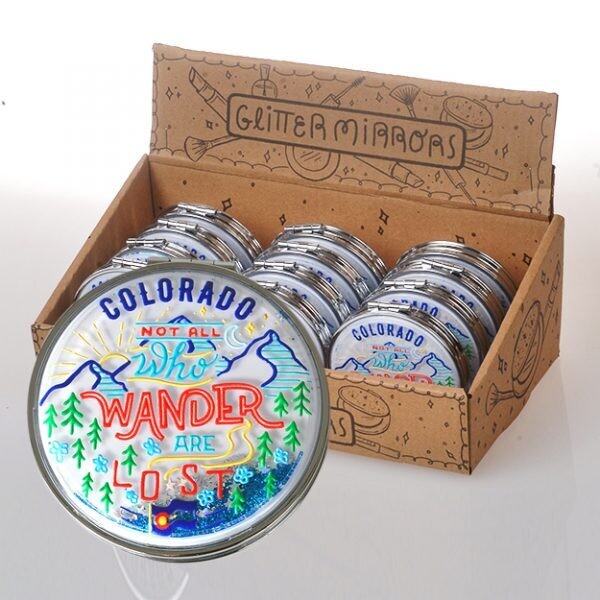 Glitter Mirror – Wander/Lost – CO – 6012