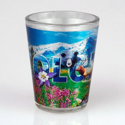 Shot Glass – Foil Wrap – CO – 1714C