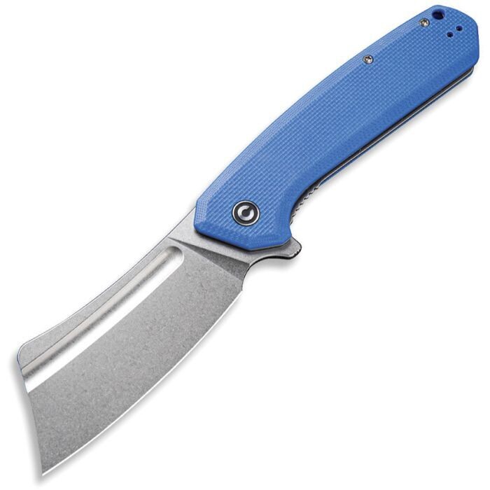 CIVIVI Bullmastiff Liner Lock Knife Blue G-10 (3.8" Stonewash) C2006B