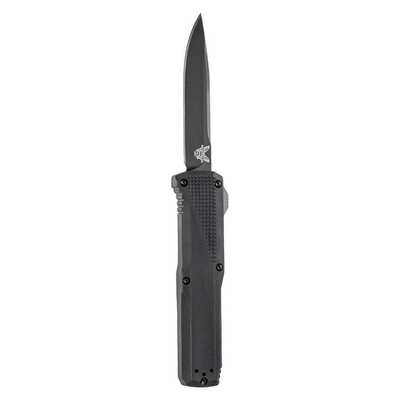Benchmade 4600DLC Phaeton D/A OTF Automatic Knife Black (3.45" Black DLC)