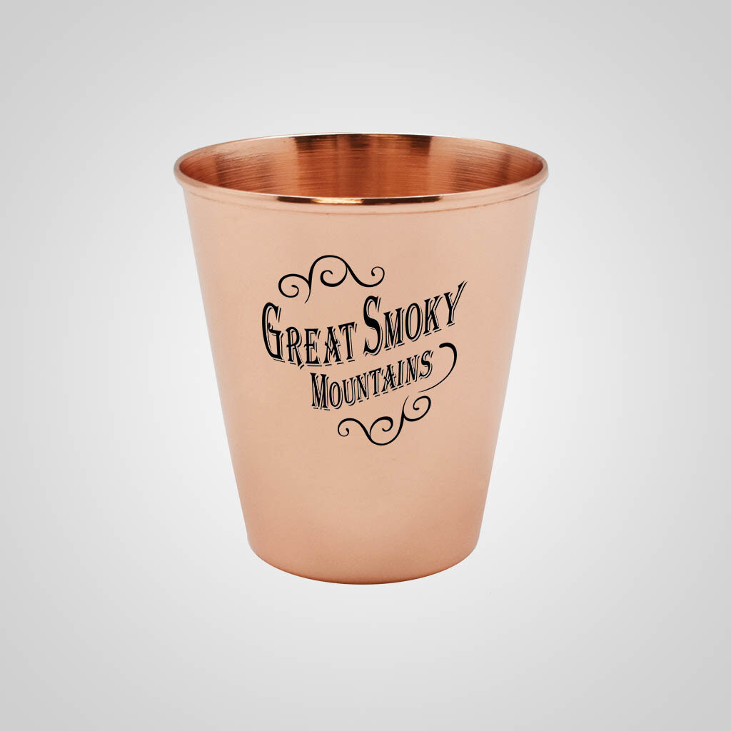 Copper-Plated Shot Glass  #19549