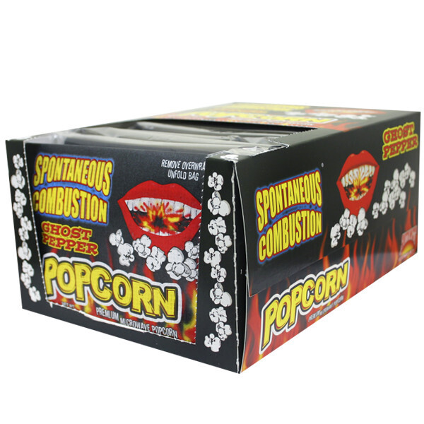Spontaneous Combustion Ghost Pepper Popcorn