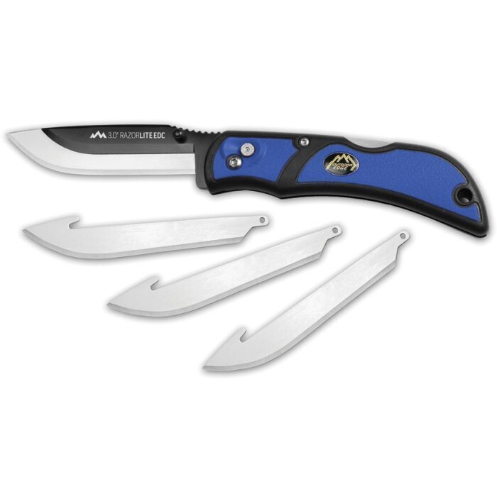 Outdoor Edge Razor Lite EDC Lockback Blue 3.0