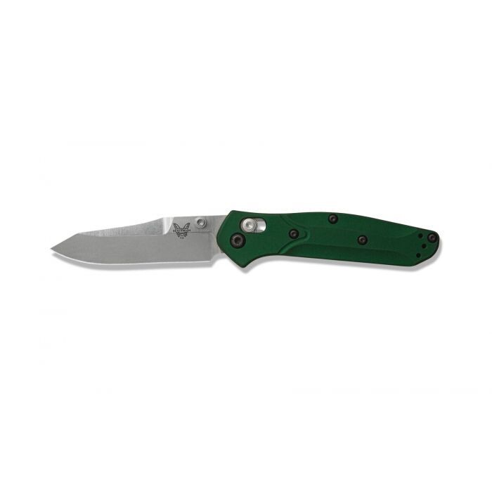 Benchmade 945 Mini Osborne AXIS Lock Knife Green (2.9" Satin)