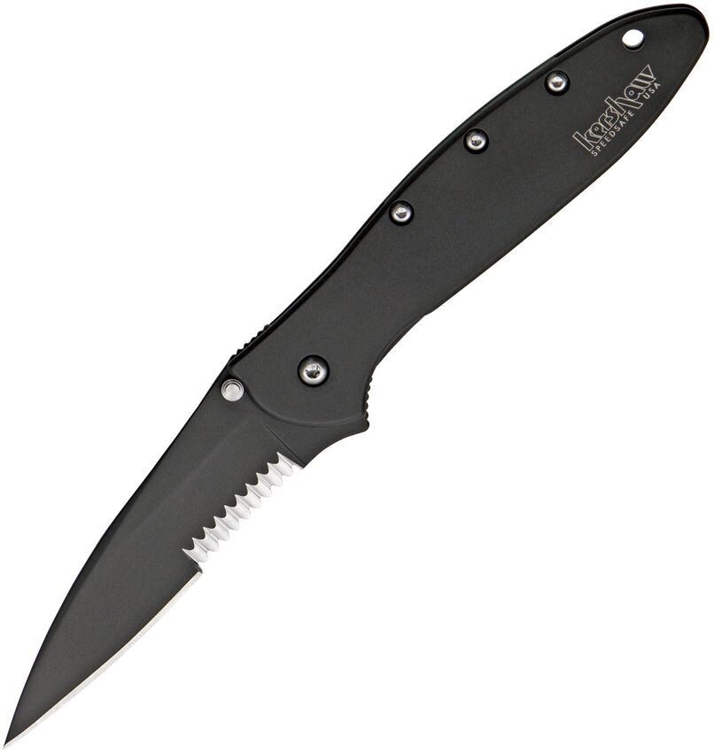 Kershaw Leek Framelock A/O Black / Serrated