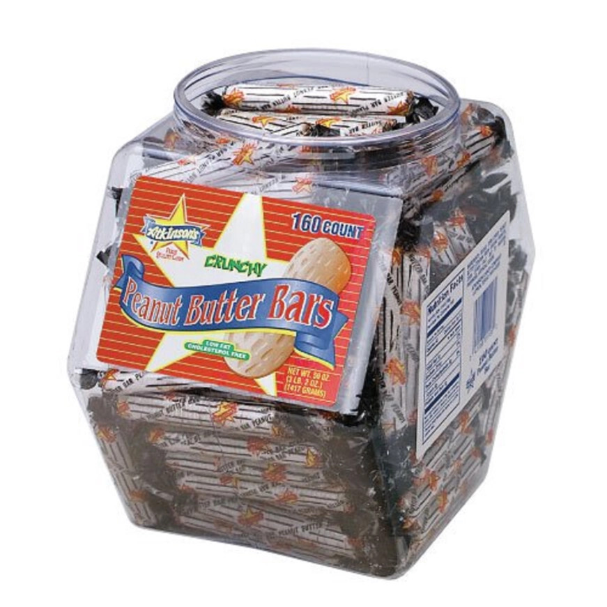 Atkinson's Peanut Butter Bar Fun Size Jar - 160 Ct.