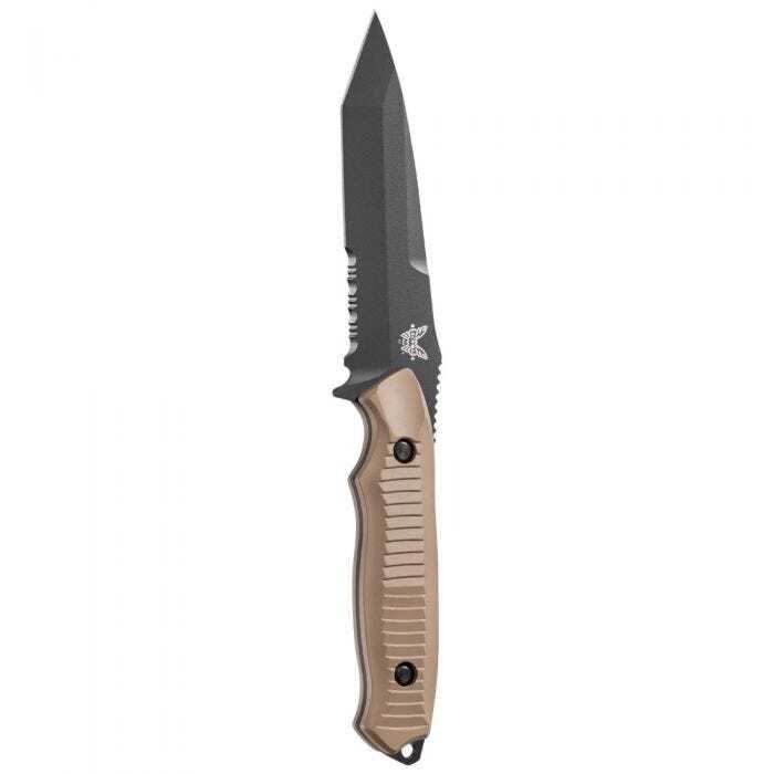 Benchmade 141SBKSN Nimravus Tanto Knife (4.5" Black Serr)
