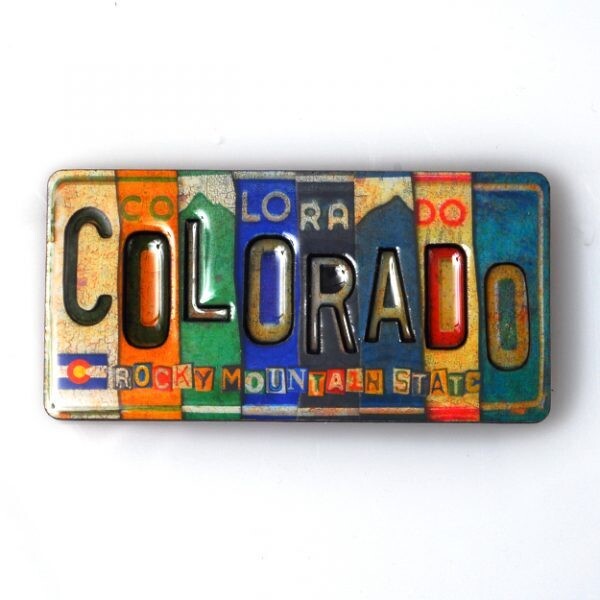 Magnet – Epoxy – License Plate – CO – 1186C
