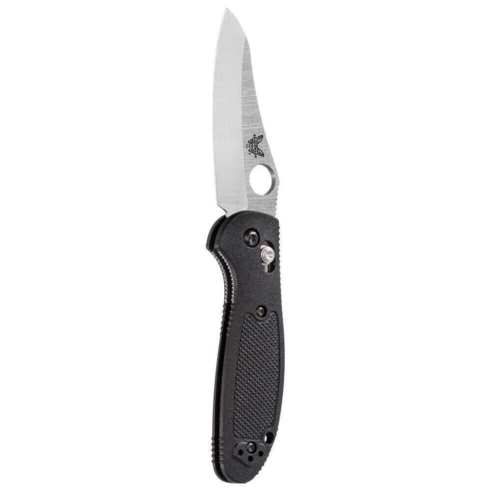 Benchmade Mini Griptilian Axis Lock Knife Black (2.91" Satin S30V) 555-S30V