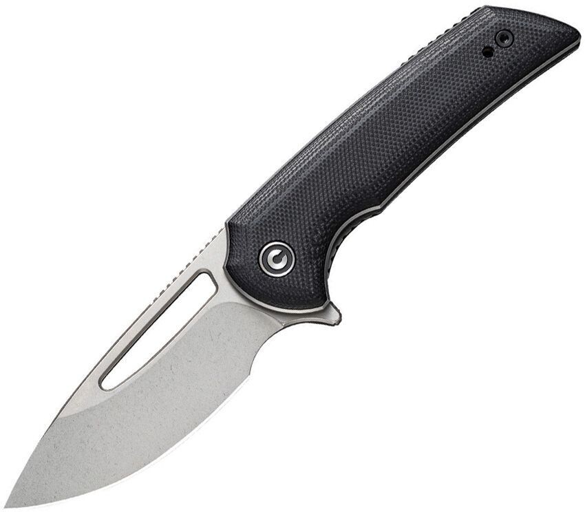 CIVIVI Ferrum Forge Odium Liner Lock Knife Black G-10 (2.6" Stonewash) C2010D