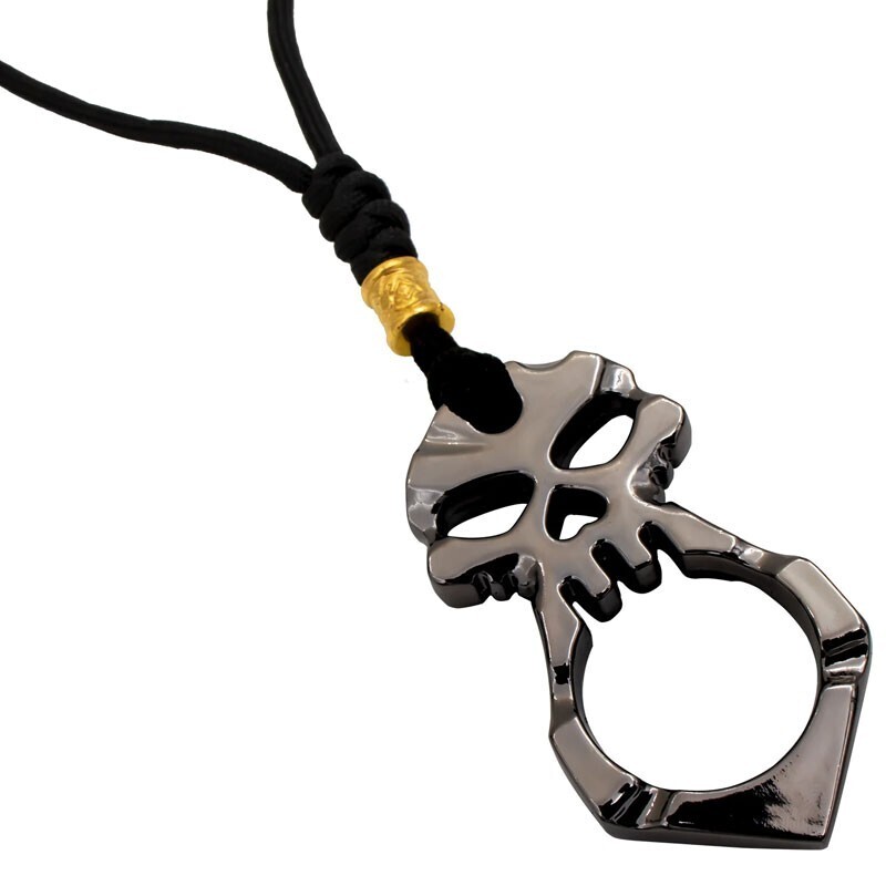 Keychain Skull Bottle Opener Defense Tool