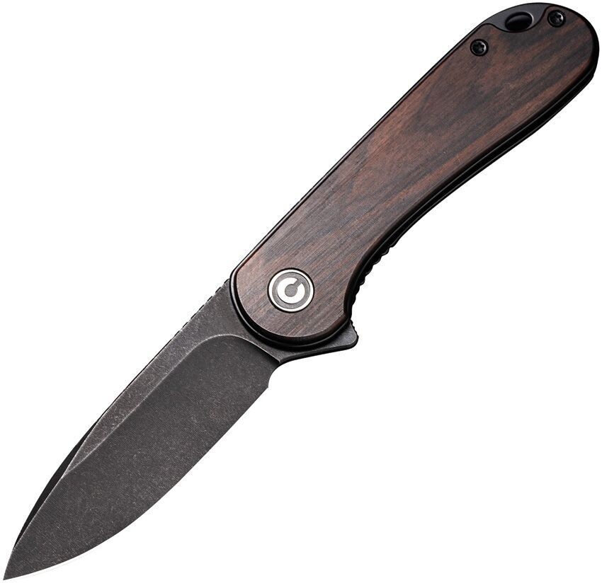 CIVIVI Elementum Liner Lock Knife Black Ebony (2.9" Black D2) C907W