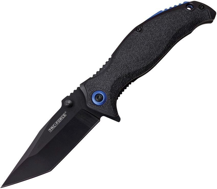 Tac Force Linerlock A/O Black/Blue