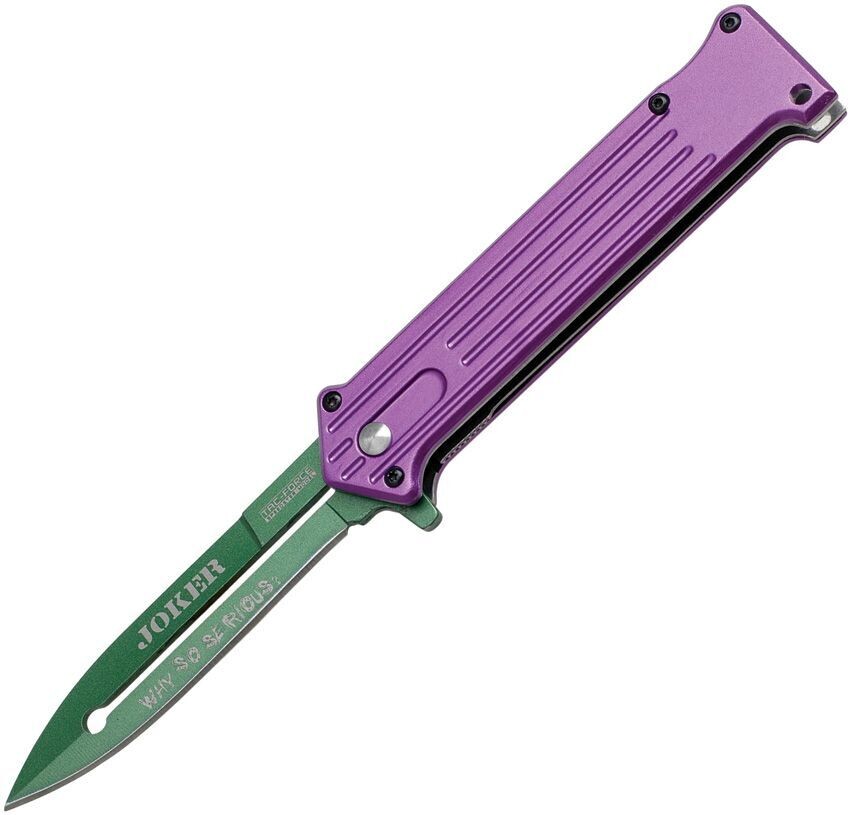 Tac Force Joker Fantasy Linerlock A/O Purple