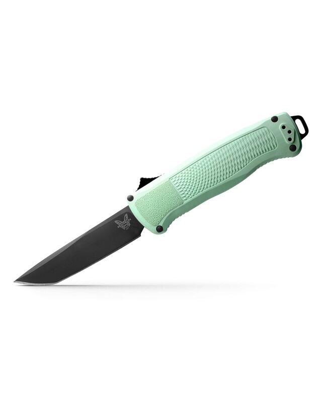 Benchmade Shootout OTF Automatic Knife Sea Foam Green (3.5" Black) 5370BK-03