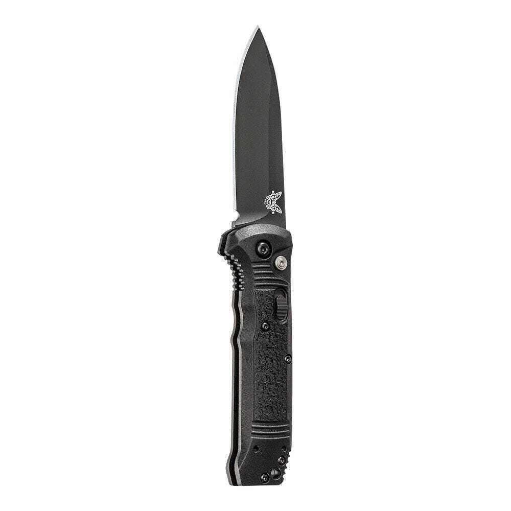 Benchmade 4400BK Casbah Automatic Knife Black Grivory (3.4" Black) 4400BK