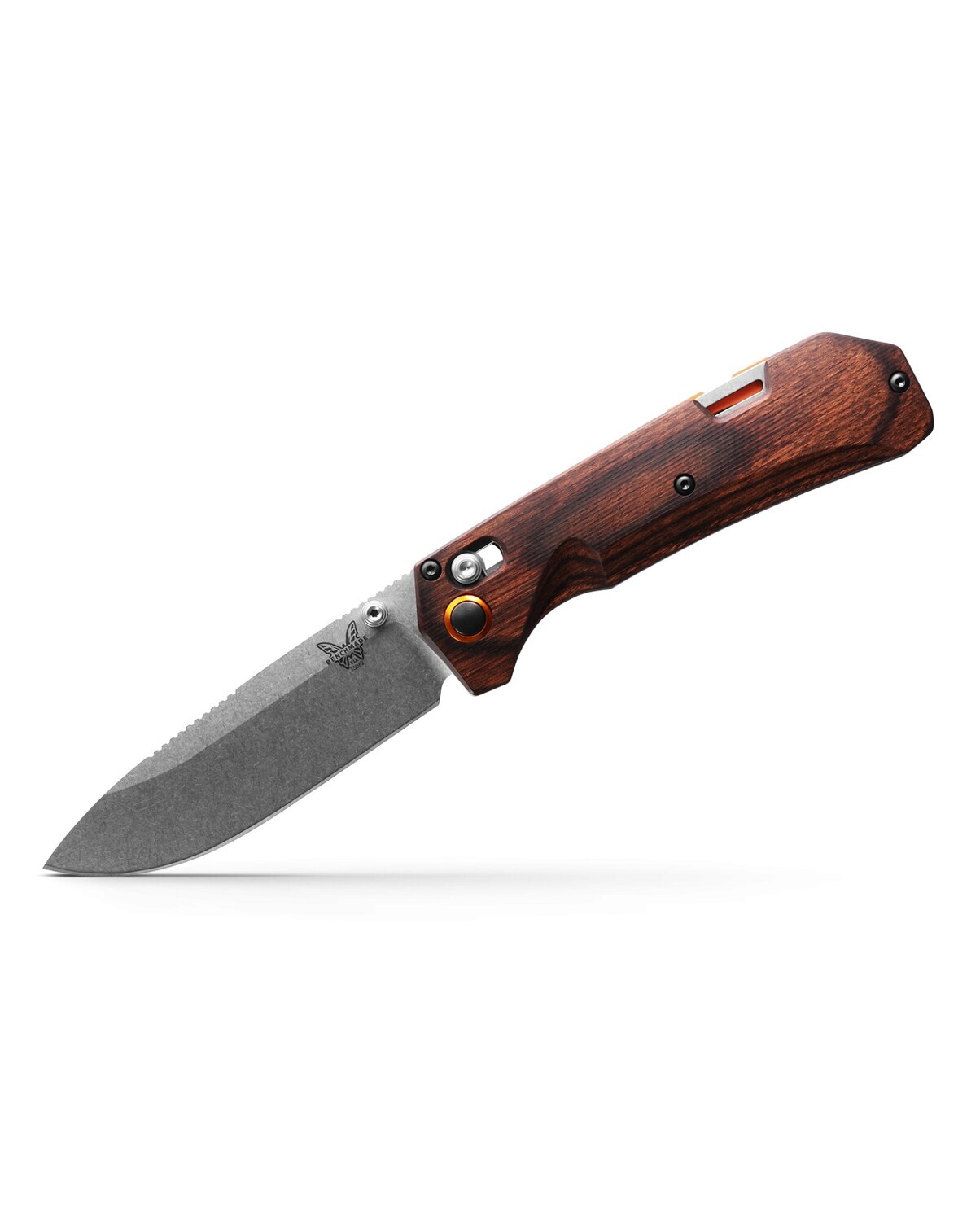 Benchmade Grizzly Creek AXIS Lock Hunting Knife (3.5" Stonewash) 15062