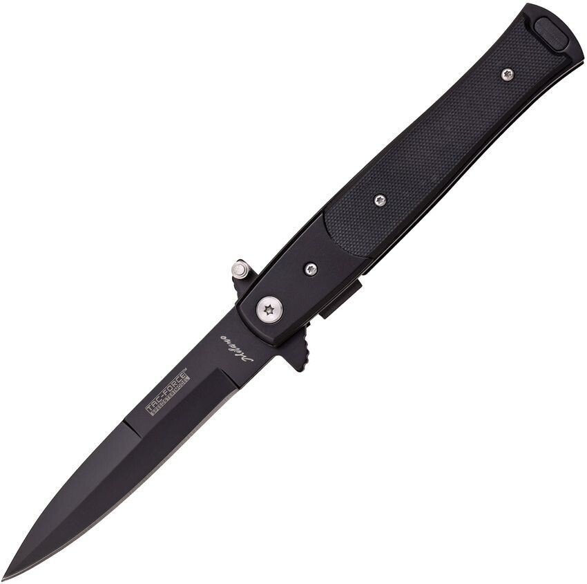 Tac Force Linerlock A/O Black G10